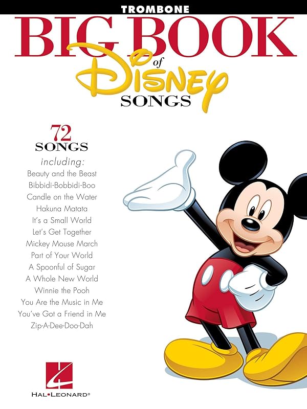 The Big Book of Disney Songs: Trombone by Various