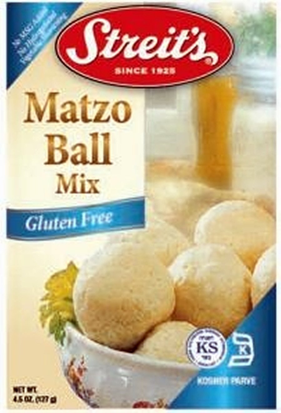 

Streit's Matzo Ball Mix Gluten Free 4.5 Oz Boxes (3 Pack)