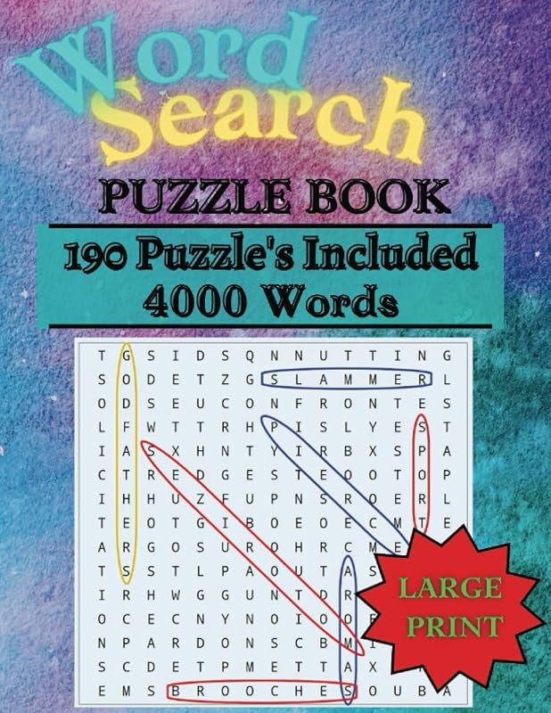 Word Search Puzzle Book: Activity Book by cgs jav
