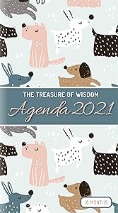The Treasure of Wisdom - 2021 Pocket Planner - dogs: An 18 month planner with inspirational Bible verses by Jessie Richards
