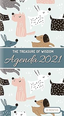 The Treasure of Wisdom - 2021 Pocket Planner - dogs: An 18 month planner with inspirational Bible verses