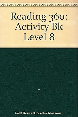 Reading 360: Level 8: Activity Book