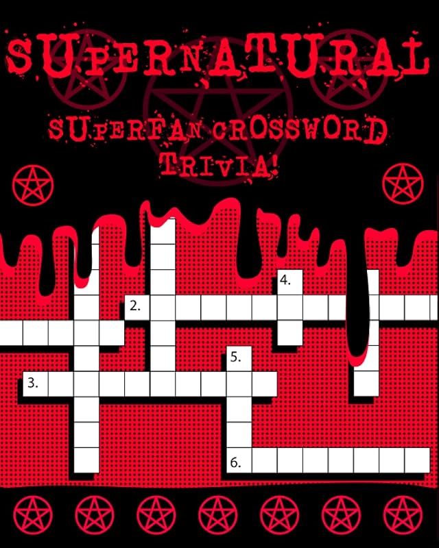 Supernatural Superfan Crossword Trivia! by Phospho Press