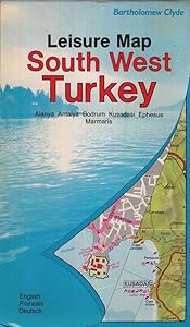 South West Turkey Leisure Map (Holiday Maps)