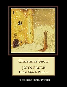 Christmas Snow: John Bauer Cross Stitch Pattern