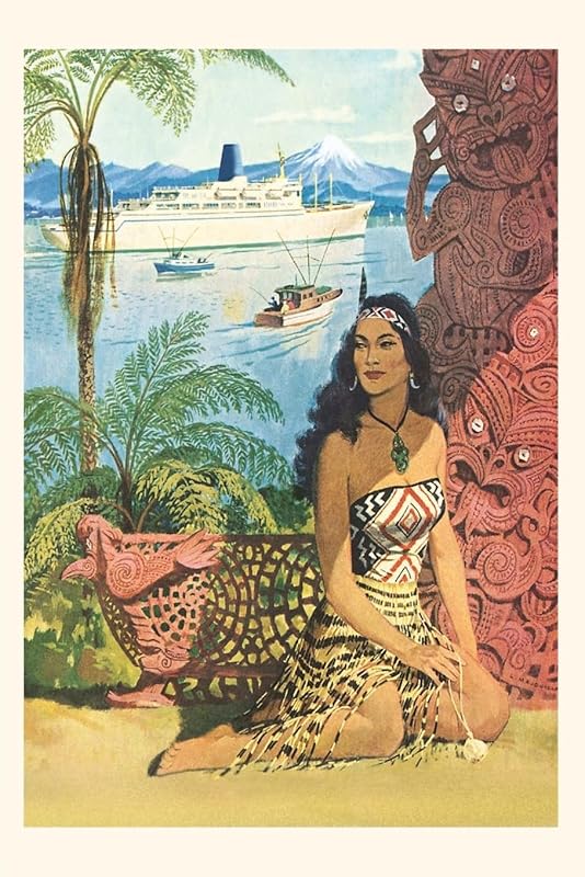 Vintage Journal Island Maiden, Ship (Pocket Sized - Found Image Press Journals) by Found Image Press