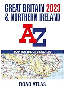 Great Britain A-Z Road Atlas 2023 (A3 Paperback) by Collins GCSE