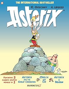 Asterix Omnibus #8: Collecting Asterix and the Great Crossing, Obelix and Co, Asterix in Belgium (8)