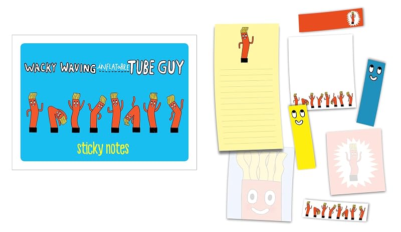 Wacky Waving Inflatable Tube Guy Sticky Notes: 488 Notes to Stick and Share by Gemma Correll
