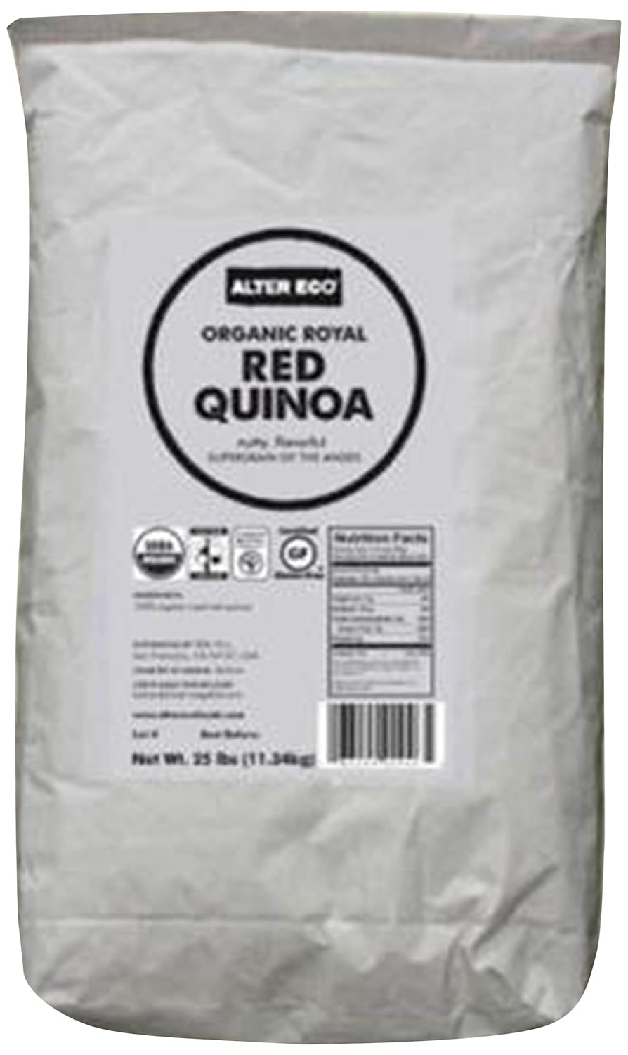 

Alter Eco - Organic Royal Red Quinoa - 1 lb & 25 lb