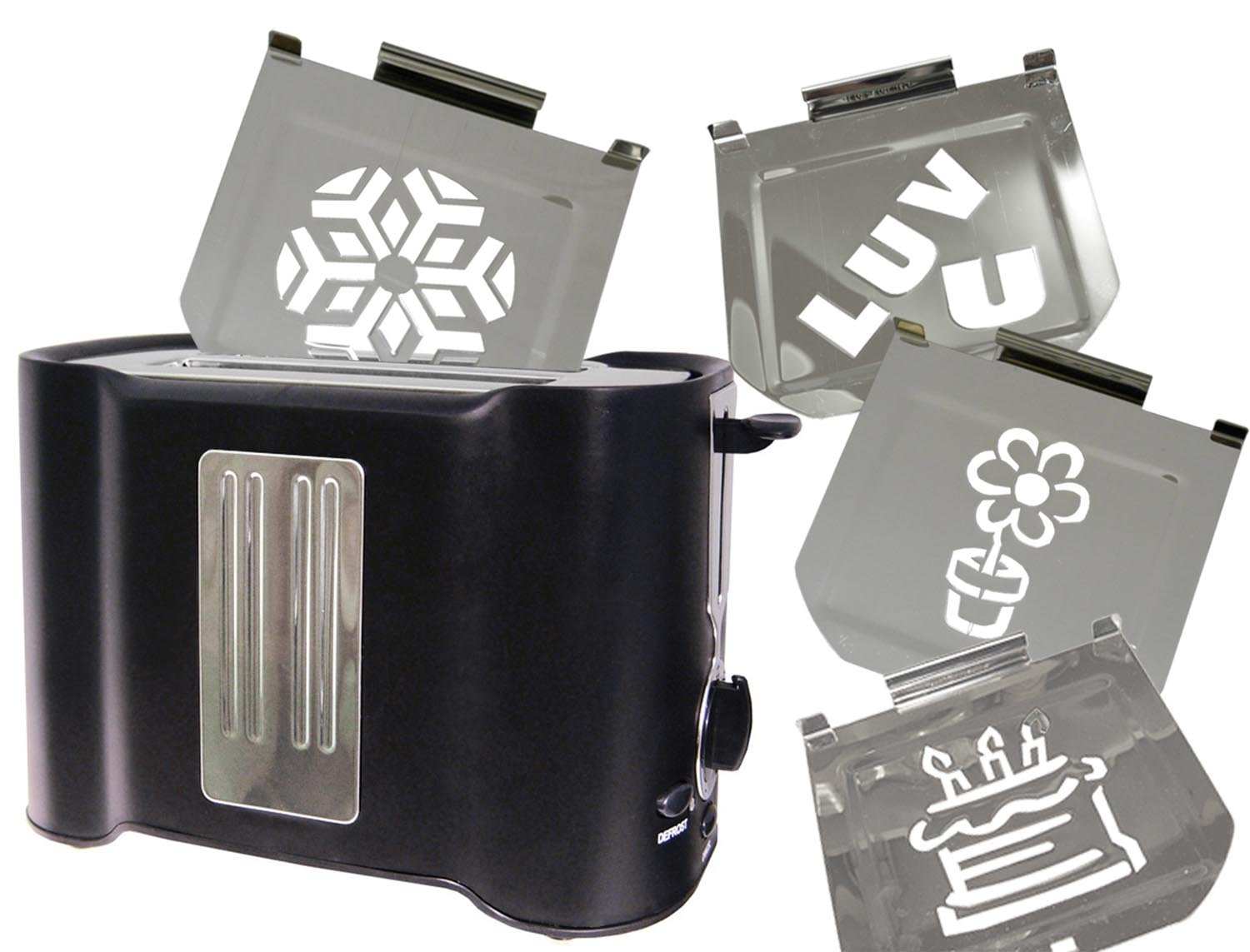 

Retro Family Fun 4-image Toaster