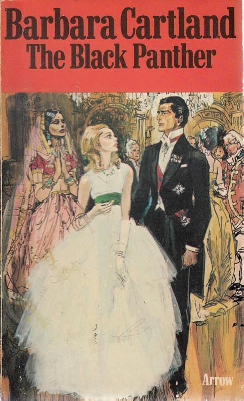 THE BLACK PANTHER by Barbara Cartland