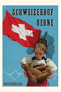 Vintage Journal Berne, Switzerland Travel Poster (Pocket Sized - Found Image Press Journals)