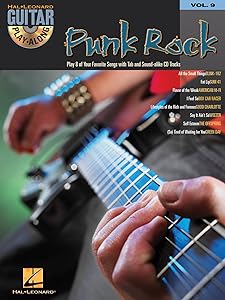 Punk Rock: Guitar Play-Along Volume 9 by Hal Leonard Corp.