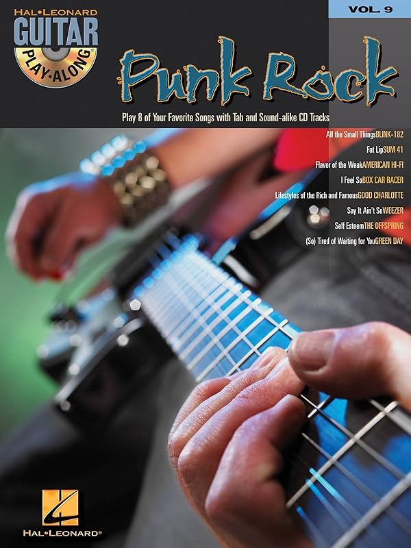 Punk Rock: Guitar Play-Along Volume 9 by Hal Leonard Corp.