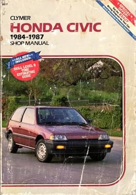 Honda Civic, 1984-1987: Shop manual