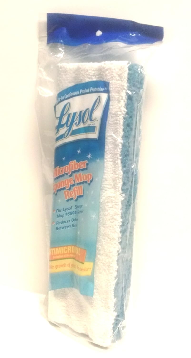 

Lysol Microfiber Sponge Mop Refill #580442M - 2 Pack Deal