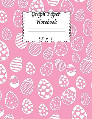 Graph Paper Notebook: Graph Paper For Teens Large (Graph Paper Notebook 5 x 5 Square Per Inch) Math Squared Notebook Graph Paper Notebook for Teens, Kids, Boys and Girls with Amazing Easter Design