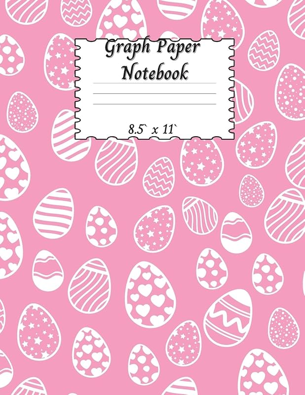 Graph Paper Notebook: Graph Paper For Teens Large (Graph Paper Notebook 5 x 5 Square Per Inch) Math Squared Notebook Graph Paper Notebook for Teens, Kids, Boys and Girls with Amazing Easter Design by NOT A BOOK
