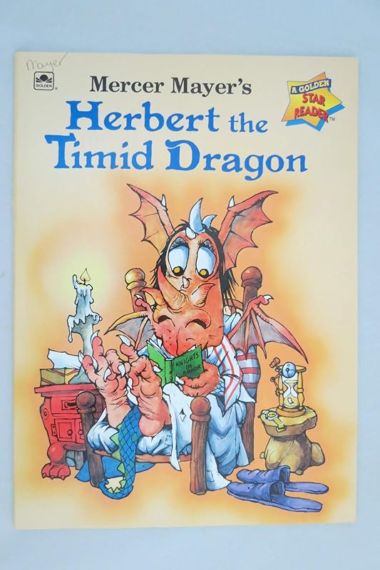 Mercer Mayer's Herbert the Timid Dragon (A Golden Star Reader) by Mercer Mayer