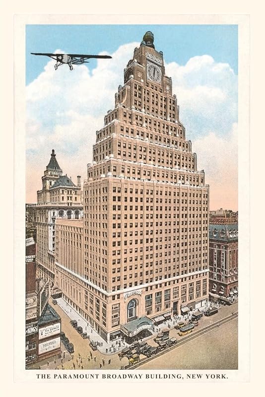Vintage Journal Paramount Broadway Building, New York City (Pocket Sized - Found Image Press Journals) by Found Image Press