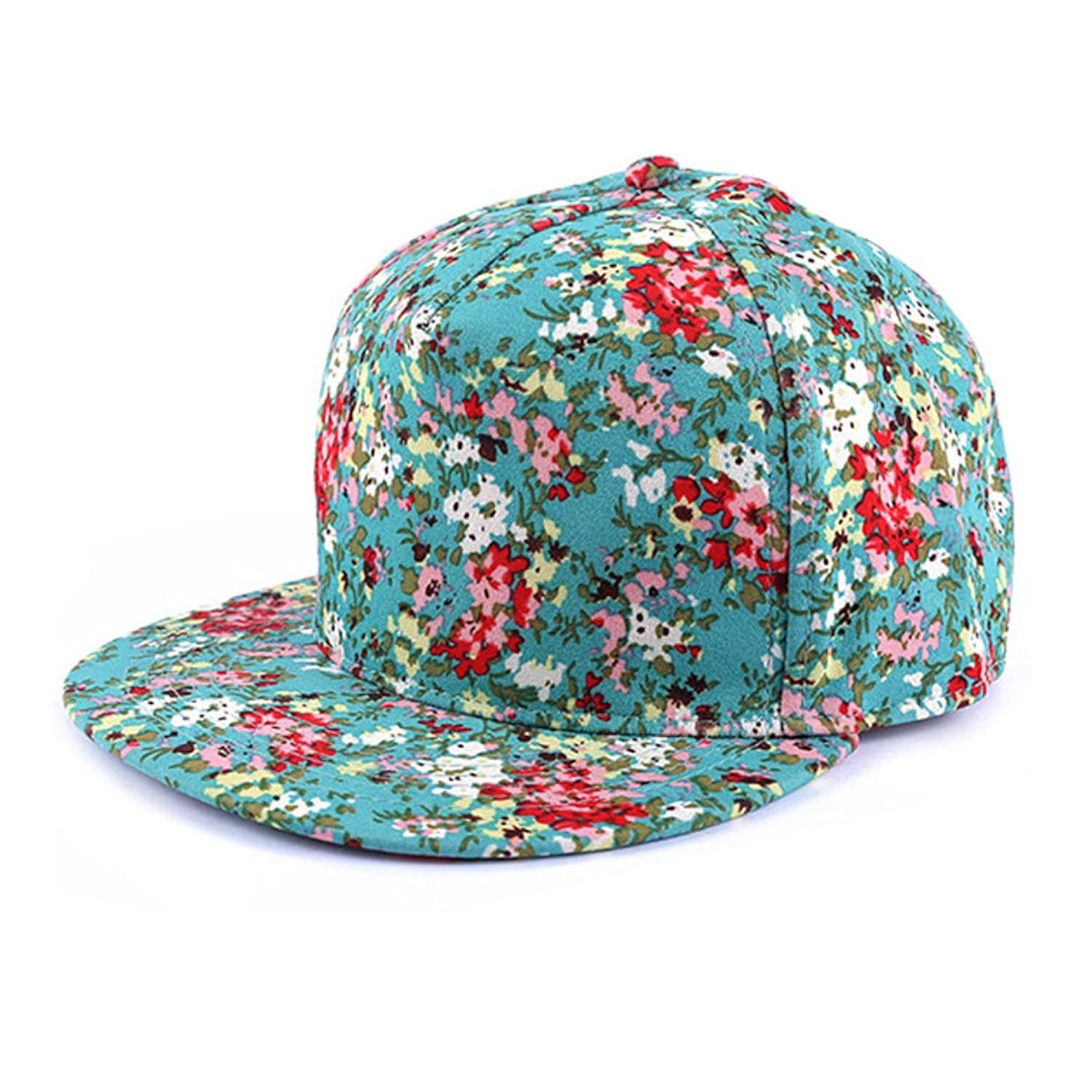 

ZLYC Women Fashion Floral Print Adjustable Casual Snapback Baseball Cap Hat
