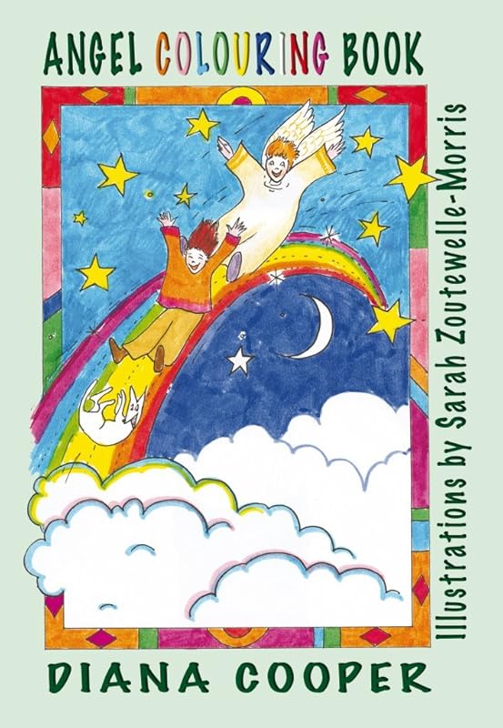 Angel Colouring Book by Diana Cooper