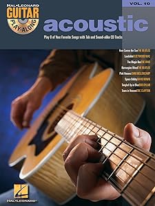 Acoustic: Guitar Play-Along Volume 10 (Hal Leonard Guitar Play-Along, 10)