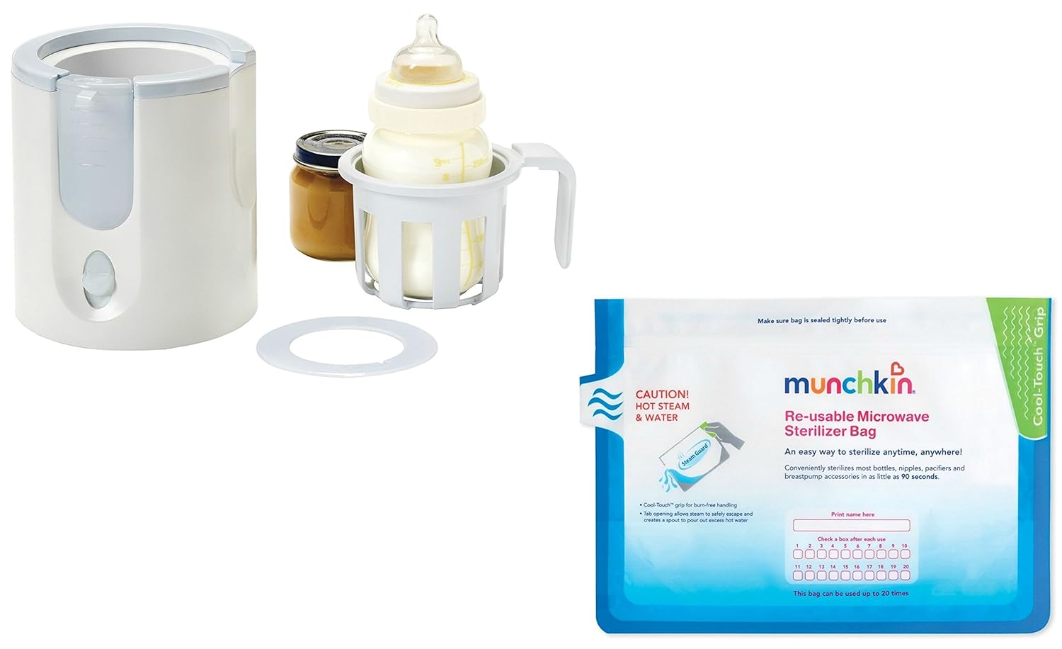 

Munchkin Bottle Warmer Set