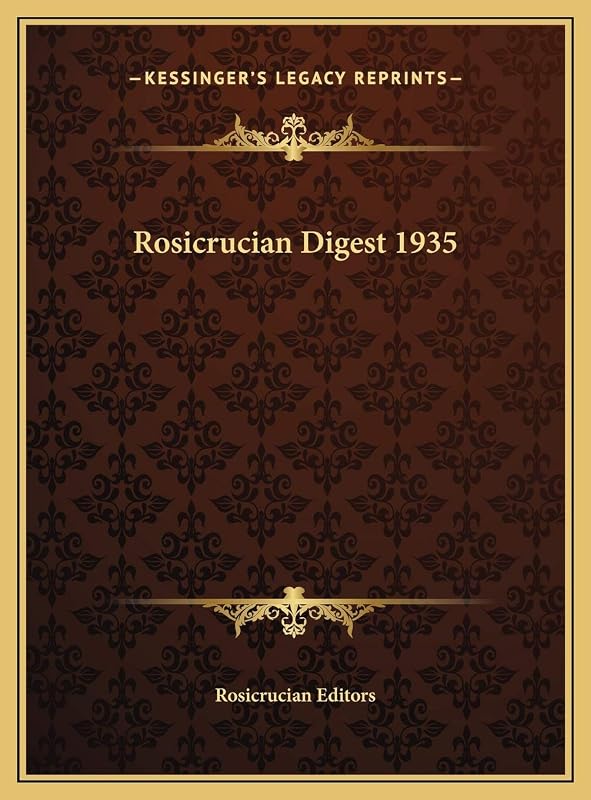 Rosicrucian Digest 1935 by Rosicrucian