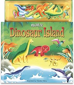 Dinosaur Island (Magnetic Play Books)
