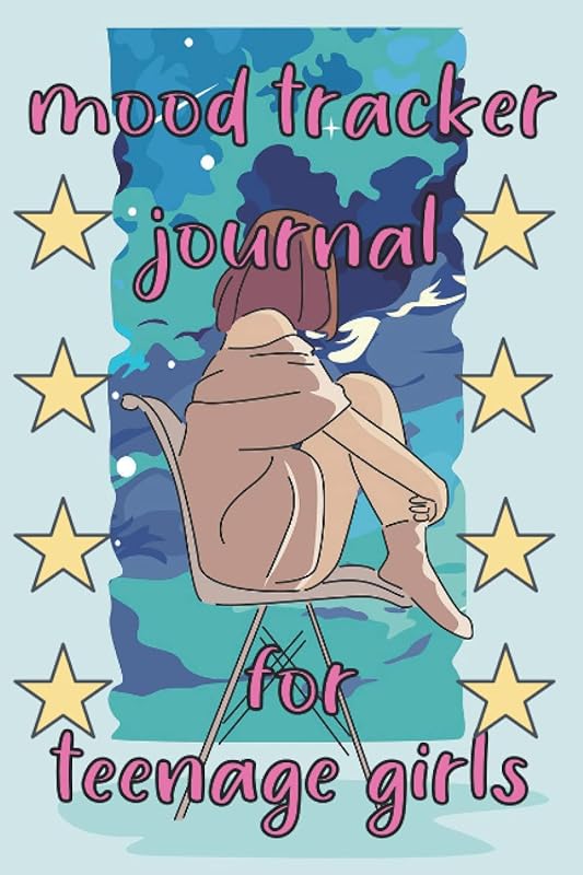 mood tracker journal for teenage girls by Nature Babylon