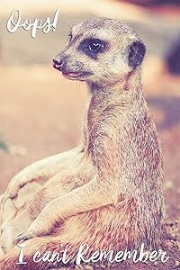 Oops! I Can’t Remember: Animal Password Book Organizer to Keep Usernames, Passwords, Web Addresses | Password book | Website Organizer by Kelly N. Design