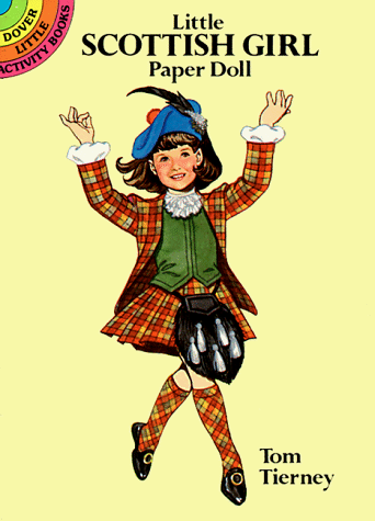 Little Scottish Girl Paper Doll (Dover Little Activity Books)