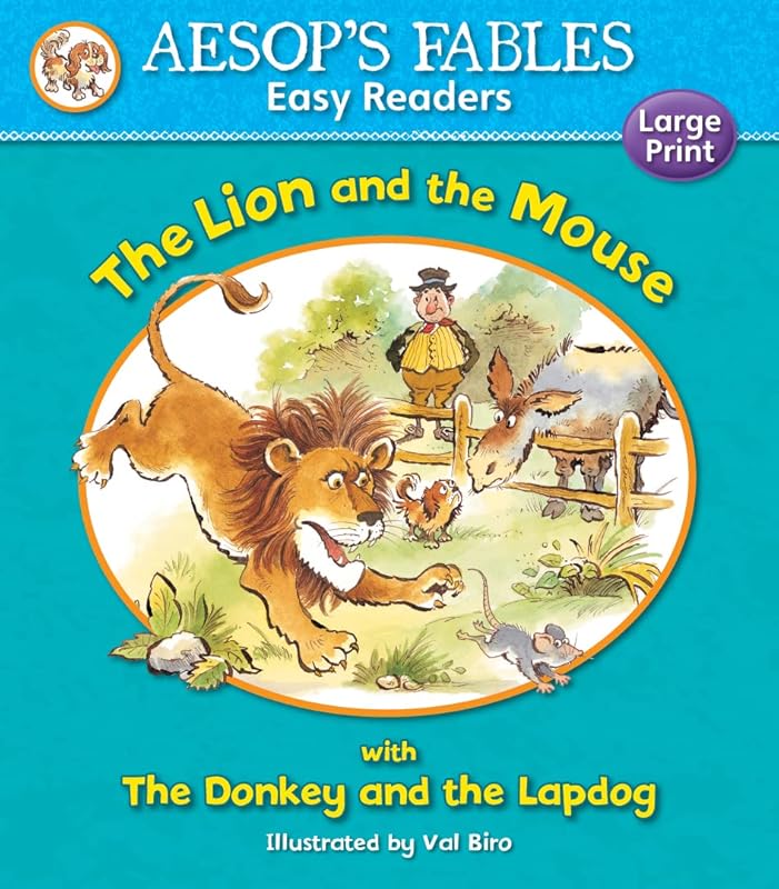 The Donkey and the Lapdog: with The Lion and the Mouse (Aesop's Fables Easy Readers) by Anna Award