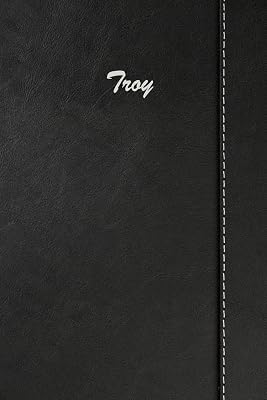 Troy: Blank Cookbook Recipes & Notes featuring 120 pages 6"x9" Simulated Leather Cover