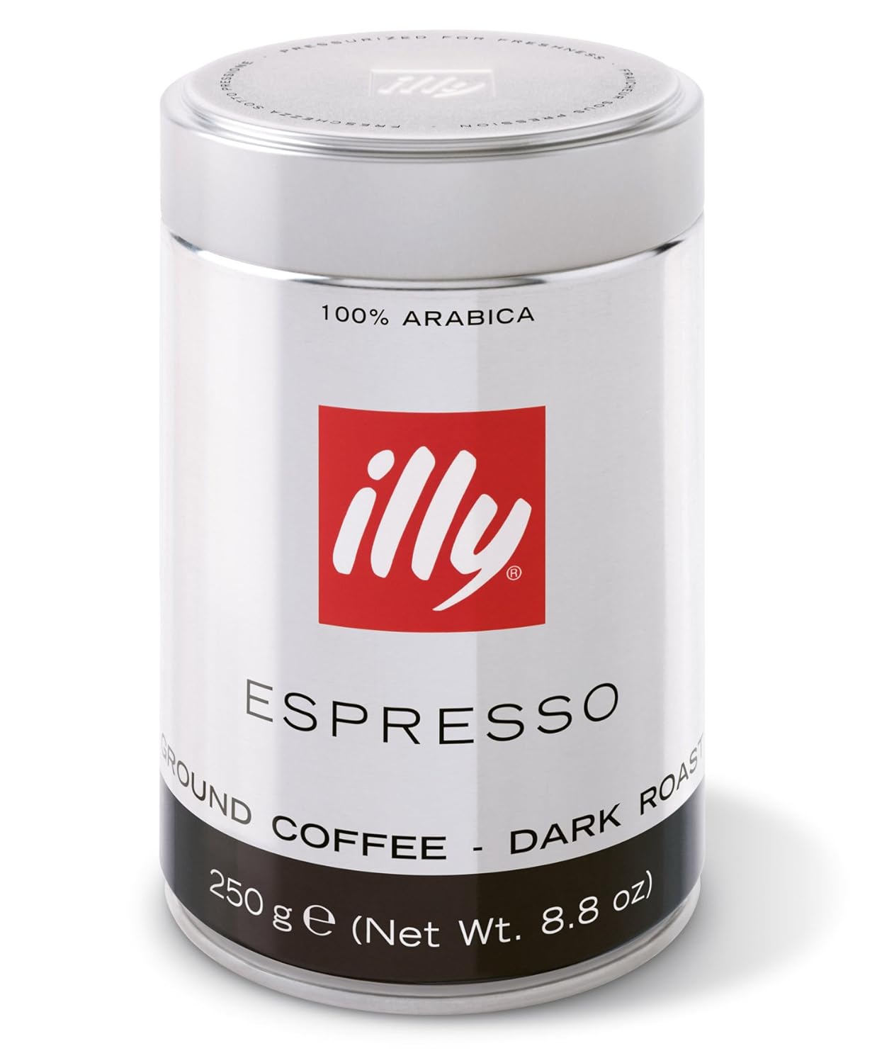 illy espresso ground coffee, dark roast (dunkle r02stung)