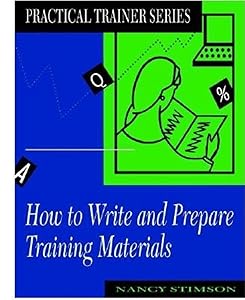 Ht Write & Prepare Tra -Op/032 (Practical Trainer Series) by Nancy Stimson