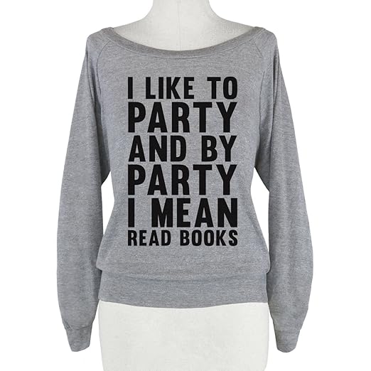 HUMAN I Like To Party And By Party I Mean Athletic Grey Small Raglan