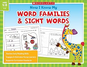 Now I Know My Word Families and Sight Words by Henry Lucia Kemp