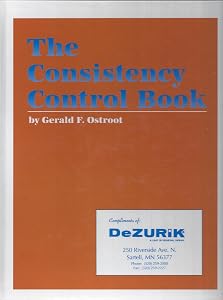 The Consistency Control Book by Gerald F. Ostroot