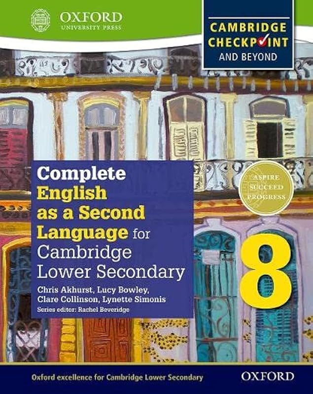 Complete English as a Second Language for Cambridge Lower Secondary Student Book 8 & CD (CIE Checkpoint) by Chris Akhurst
