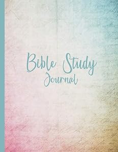 Bible Study Journal: Daily Bible Study Workbook with a Faded Pastel Handwriting Cover by May E. Killebrew