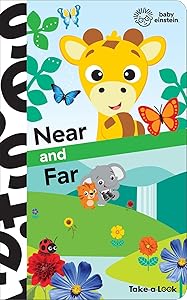 Baby Einstein - Near and Far - Take-a-Look Activity Book - Look and Find - PI Kids