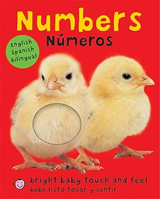 Bright Baby Touch & Feel: Bilingual Numbers / Numeros: English-Spanish Bilingual (Bright Baby Touch and Feel) (Spanish Edition)