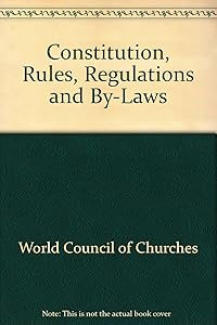 Constitution, Rules, Regulations and By-Laws