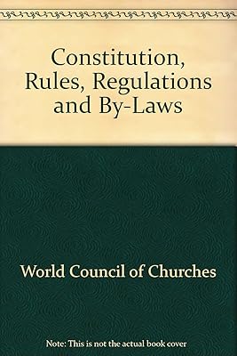 Constitution, Rules, Regulations and By-Laws