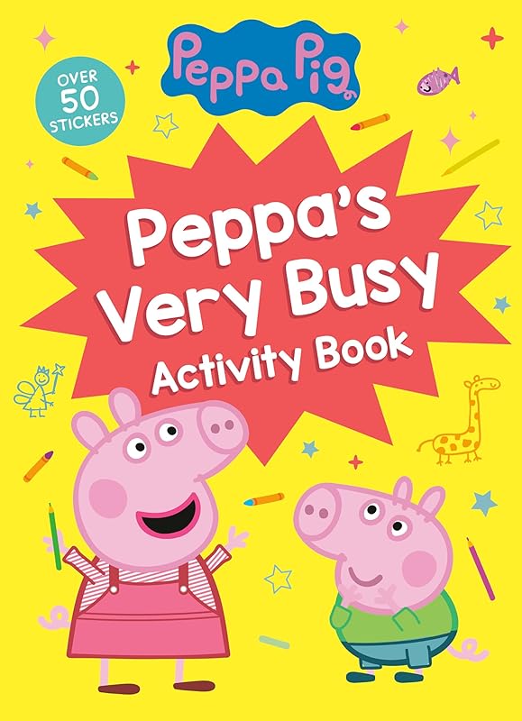 Peppa's Very Busy Activity Book (Peppa Pig) by Golden Books
