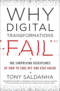 Why Digital Transformations Fail: The Surprising Disciplines of How to Take Off and Stay Ahead by Tony Saldanha