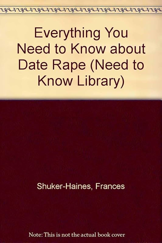 Everything You Need to Know About Date Rape (Need to Know Library) by Frances Shuker-Haines
